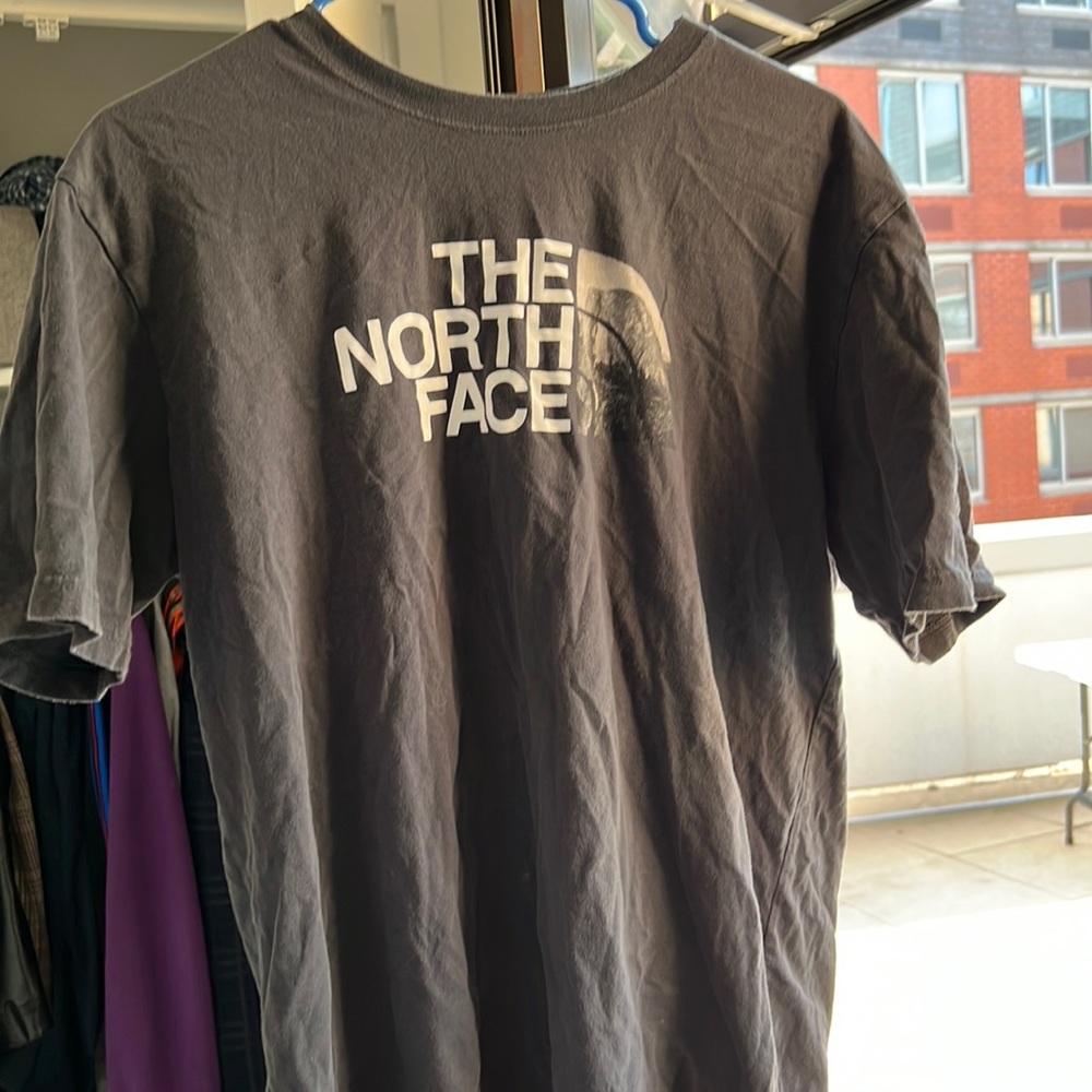 The North Face Short Sleeve Gray T shirt